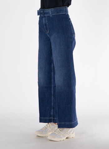 JEANS WIDE LEG DAKOTA, MINI DENIM, small