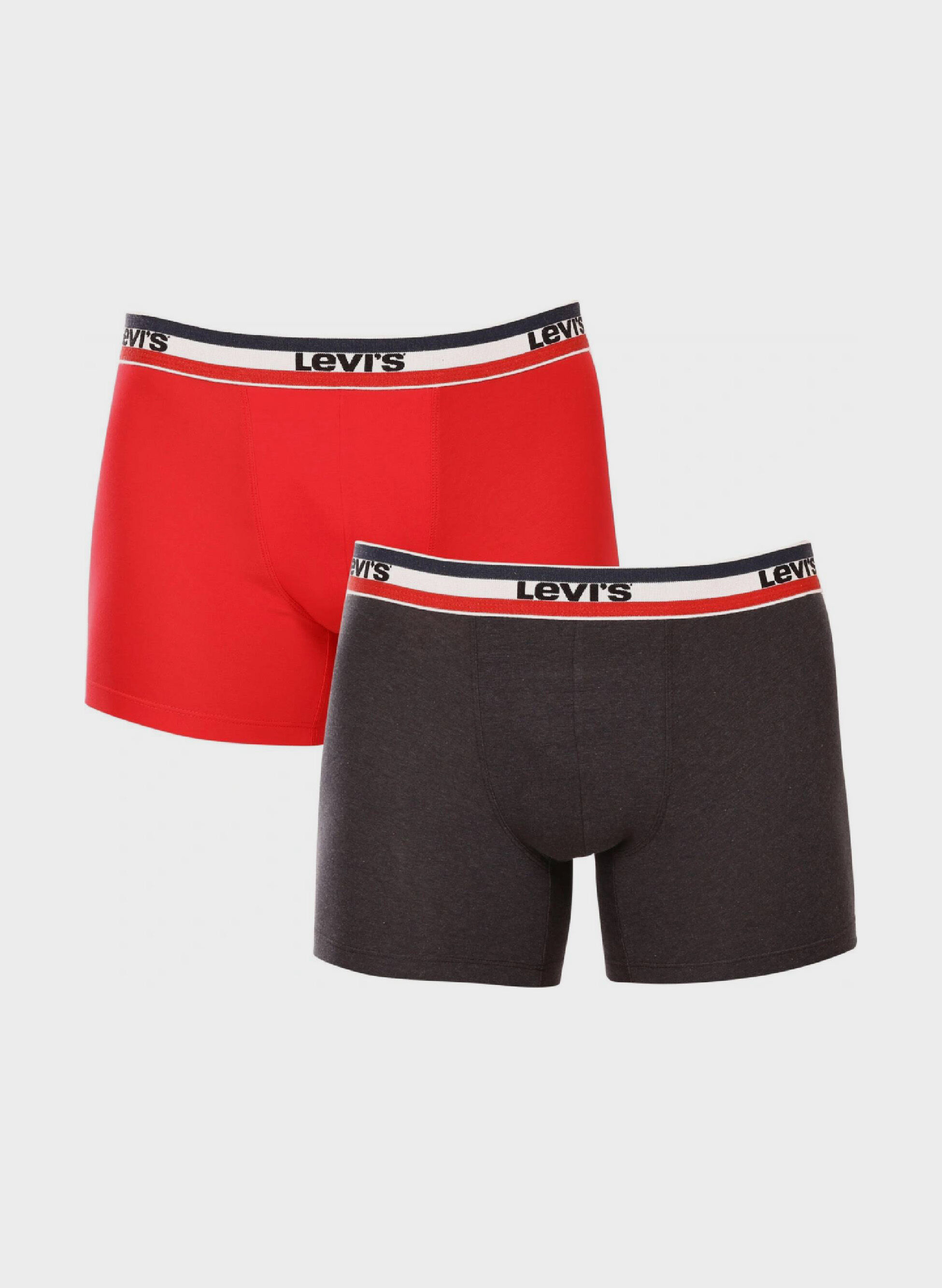 LEVI'S® BOXER A TINTA UNITA 2 PAIA