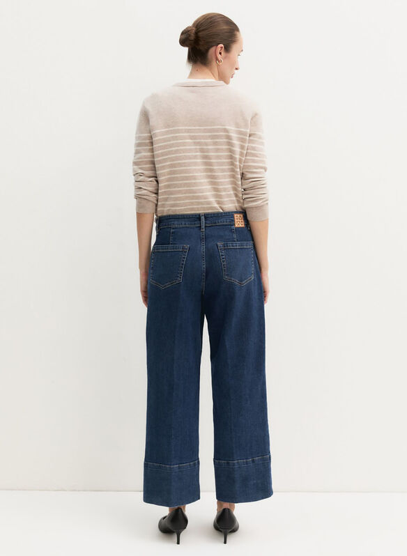 JEANS CROPPED, 003 NVY MEDIUM, medium