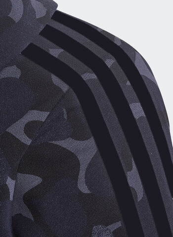 FELPA CON CAPPUCCIO FUTURE ICONS 3-STRIPES GRAPHIC, NVYBLK, small