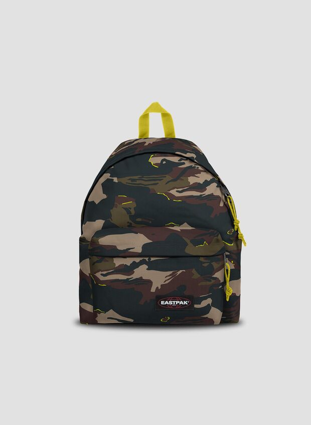 EASTPAK ZAINO PADDED PAK'R OUTLINE Beige, Giallo, Marrone, Multicolor,  Nero, Verde Uomo | Sport85