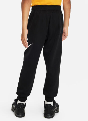 PANTALONE JOGGERS FRENCH TERRY CLUB BAMBINO, 023 BLK, small