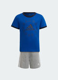 T-SHIRT+SHORT LOGO RAGAZZO, ROYNVY, thumb