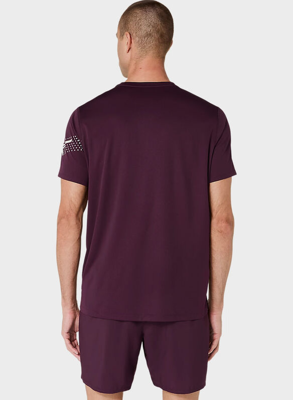 T-SHIRT ICON RUNNING, 500 BORDO, medium