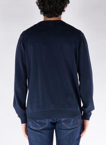 MAGLIONE GIROCOLLO COTONE, , small