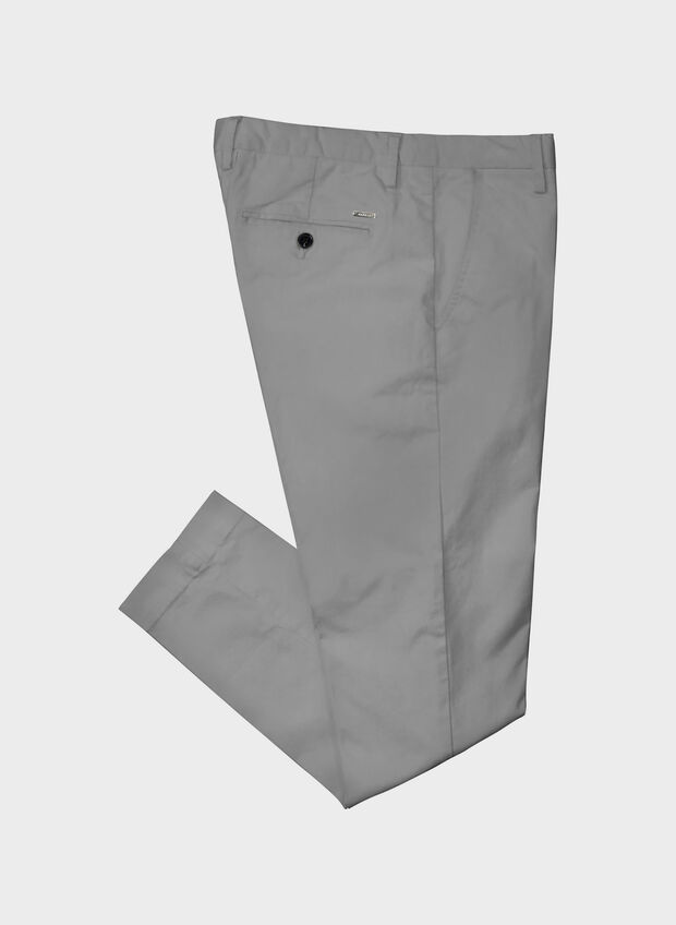 PANTALONE CHINO TWILL, PERLA, large
