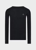 MAGLIA ML MERINO RIKU V, 057 BLK, thumb