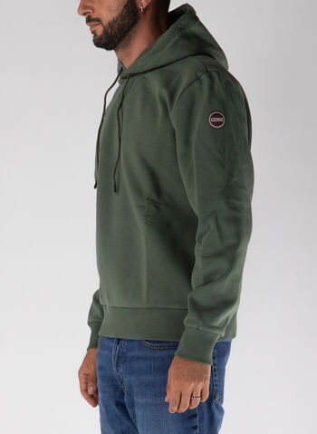 FELPA HOODIE ESSENTIAL CON BORDI A COSTINA, , small