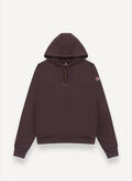 FELPA COTTON HOODIE, 790 COFFEE, thumb