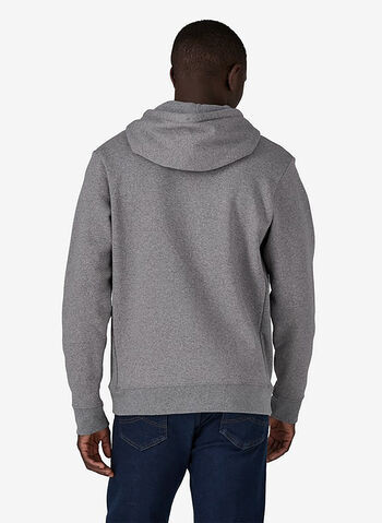 FELPA HOODIE P-6 LOGO UPRISAL, GREY, small