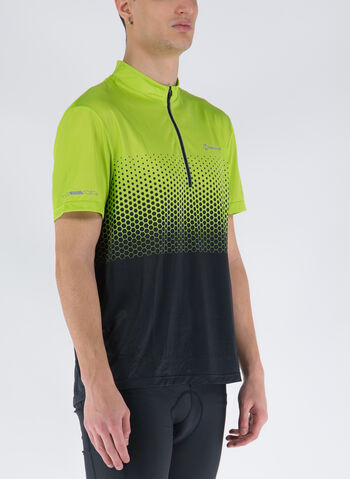 MAGLIA 1/2 ZIP DANIEL II, LIMEBLK, small