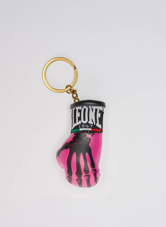 PORTACHIAVI GUANTINO LEONE X IUTER, 19 FUXIA, medium
