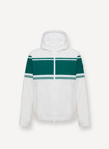 GIACCA SOFTSHELL CON CAPPUCCIO, 03 WHTGREEN, small