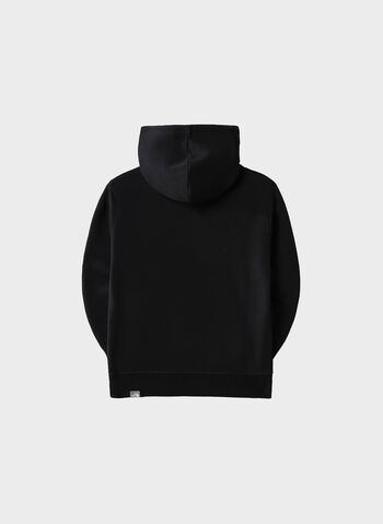 FELPA DREW CON CAPPUCCIO CHIUSO RAGAZZO, JK3 BLK, small