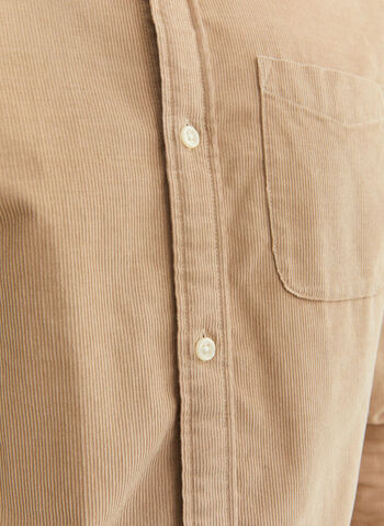 CAMICIA CLASSIC CORD, CROCKERY SABBIA, small