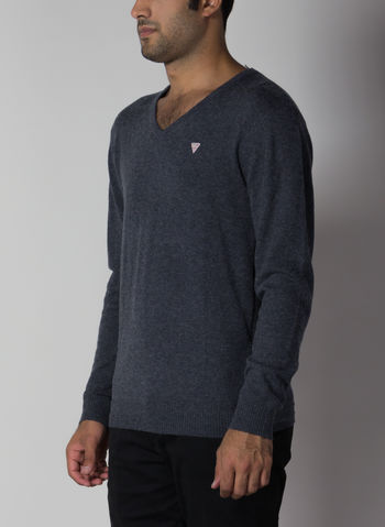 MAGLIONE TRIANGOLO LOGO FRONTALE, , small