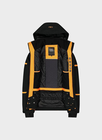 GIACCA DA SCI STRETCH, C513 ORANGEBLK, small