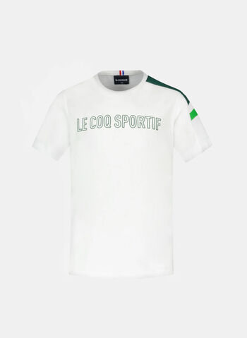 T-SHIRT SAISON RAGAZZO, WHTGREEN, small