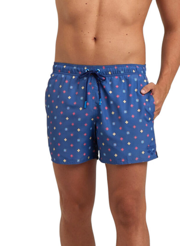 COSTUME BOXER ALLOVER, 540 GREY BLUE, large