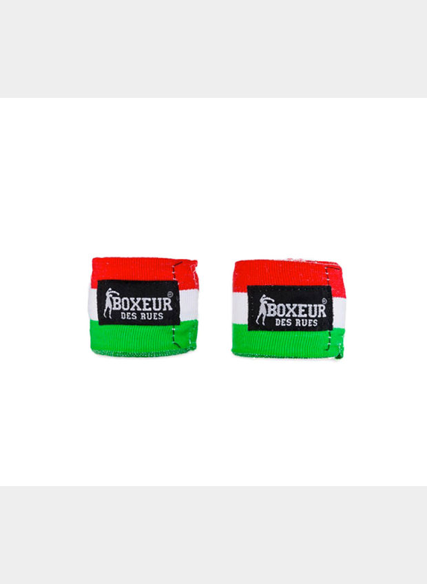 FASCIA BOXE BOXING HAND WRAPS GH03, TRICOLORE, large