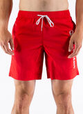 COSTUME SHORTS LOGO LATERALE, RS046RED, thumb