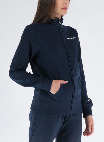 FELPA AC FULL ZIP MICRO LOGO, BS501 NVY, small