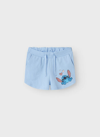 SHORTS ARIKA STITCH BAMBINA, CHAMBRAY BLUE, small