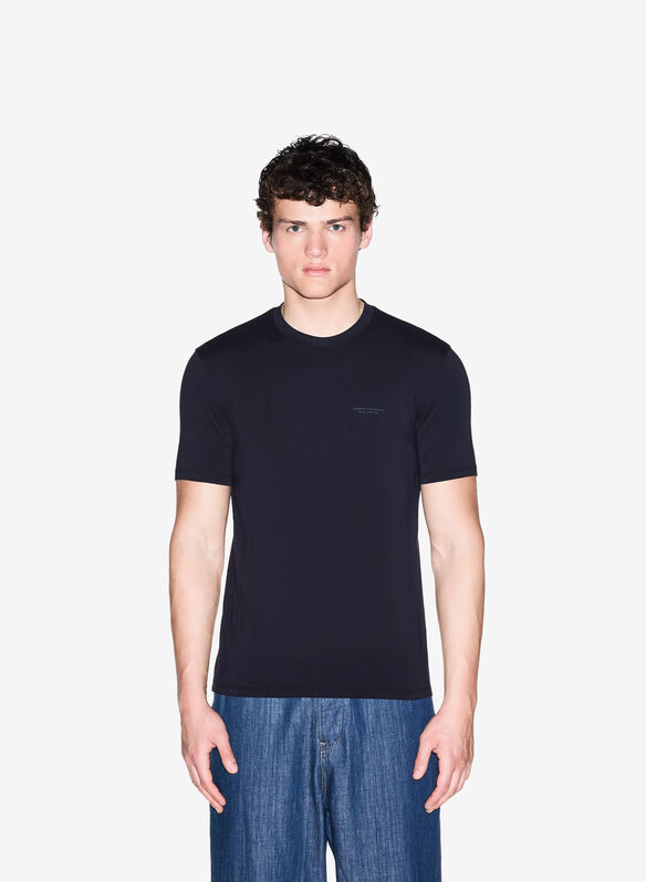 T-SHIRT EXTRA SLIM MICRO, UB101 NVY, medium