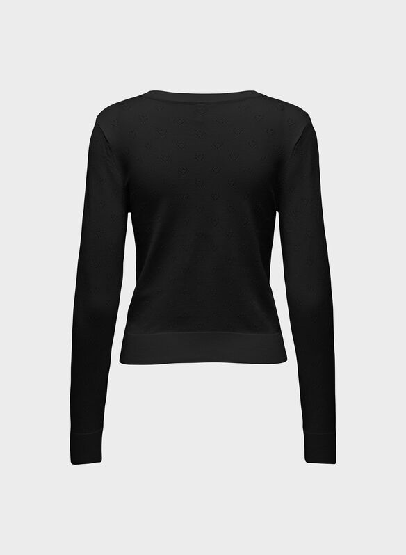 CARDIGAN MADDIE, BLACK, medium