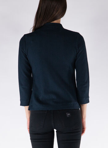 GIACCA APERTA NIDO D'APE, 99 BLK, small