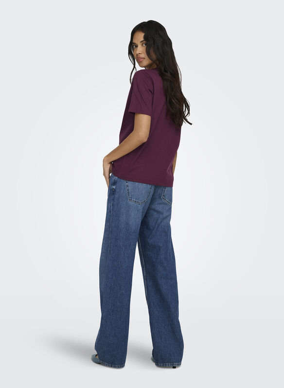 T-SHIRT NOOS FEJA BASIC, FIG VINACCIO, medium