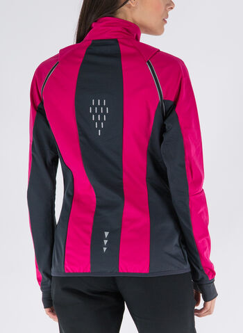 GIACCA IBRIDA CON MANICHE REMOVIBILI, B870 FUXIABLKWHT, small