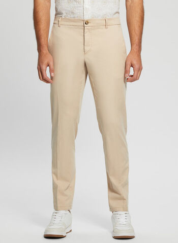 PANTALONE CHINO MISTO LINO, G1DR ECRU, small