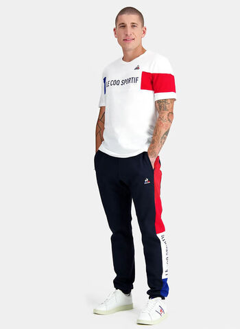 T-SHIRT TRICOLOR, WHT, small