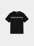 T-SHIRT LOGO SERIES RAGAZZO, UC001 BLK, thumb