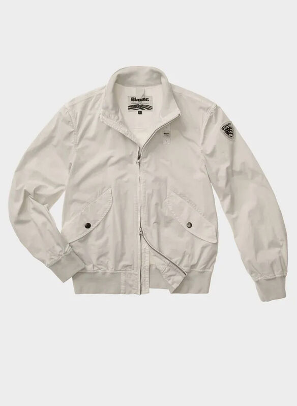 GIUBBOTTO BOMBER LEGGERO BADGER, 996 GESSO, medium