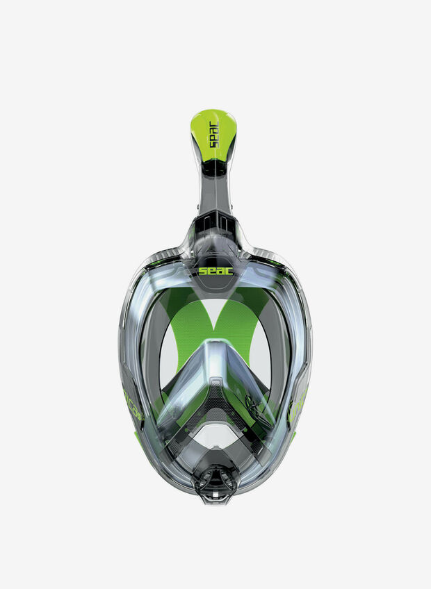 MASCHERA SNORKELING FULL FACE MAGICA L/XL, FUMOLIME, large