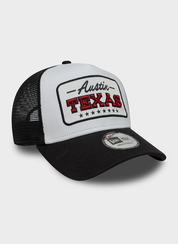 CAPPELLO 9FORTY A-FRAME TRUCKER LOCATION PATCH, - WHTBLK, medium