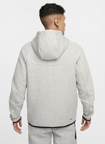 FELPA TECH CON CAPPUCCIO WINDRUNNER, GREY, small