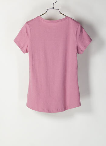 T-SHIRT ESSENTIAL LOGO, 16PINK, small