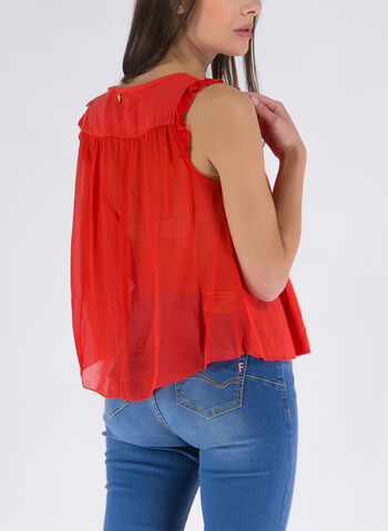 BLUSA SMANICATA, RED, small