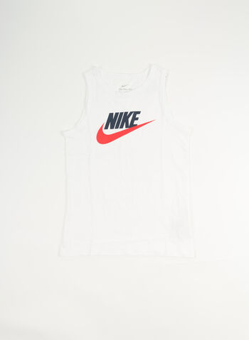 CANOTTA LOGO SWOOSH RAGAZZO, 100 WHT, small