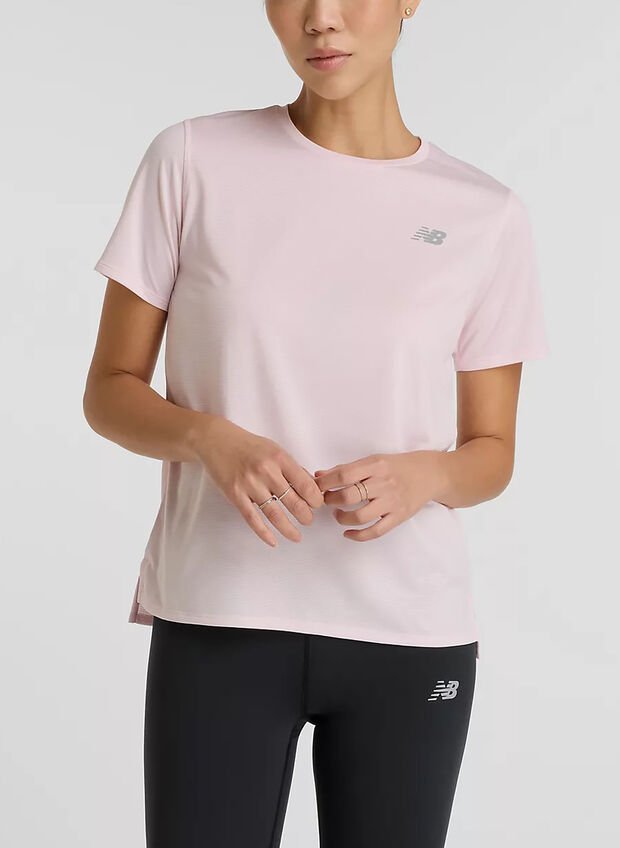 MAGLIA A MANICA CORTA ESSENTIALS, - PINK, large