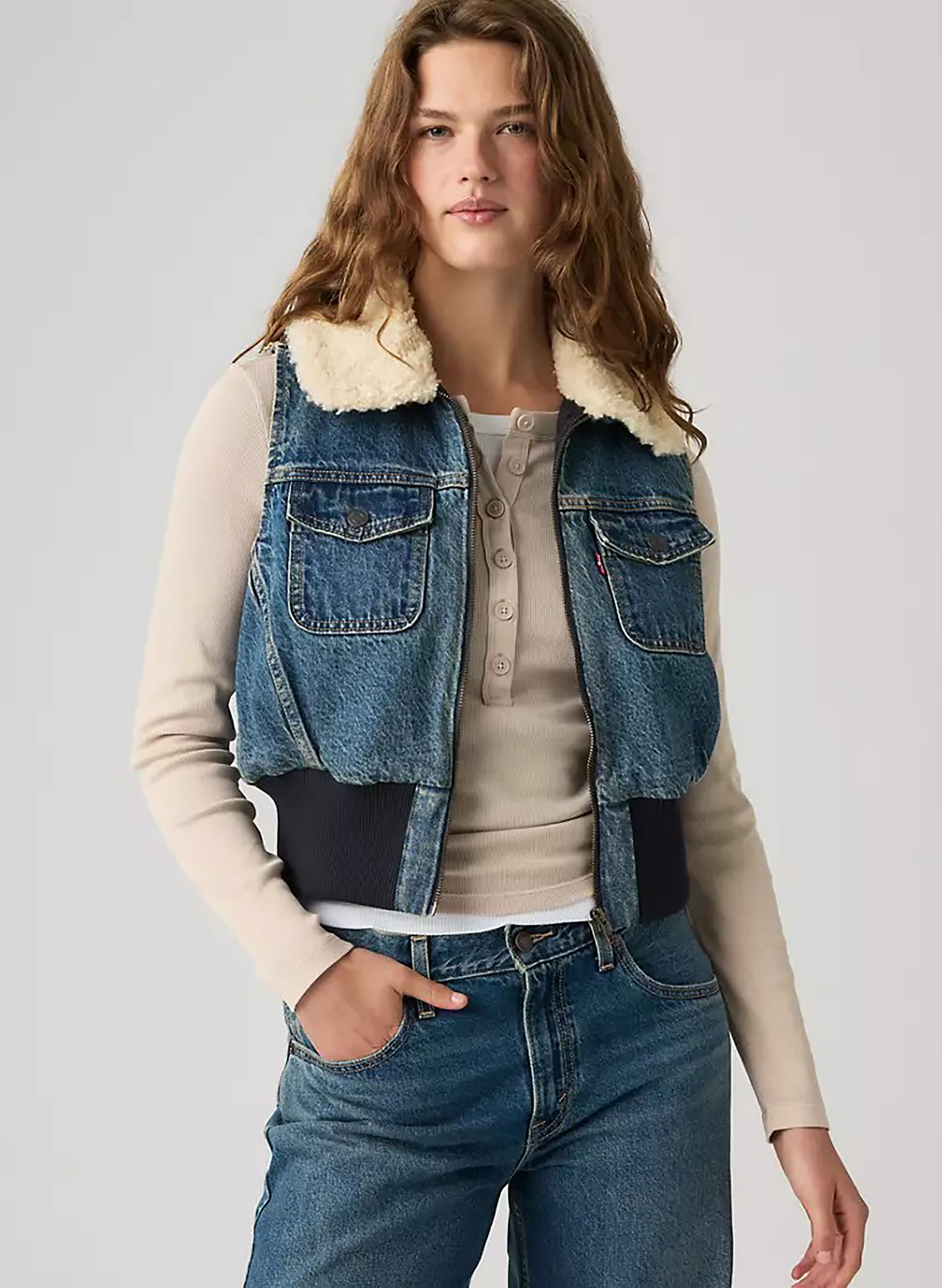 Smanicato Jeans Int Teddy