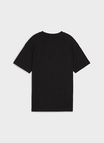T-SHIRT ESSENTIAL NO. 1  RAGAZZO, 01 BLK, small