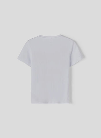 T-SHIRT STAMPA MTV TRICOLOR RAGAZZA, BRIGHT WHT, small