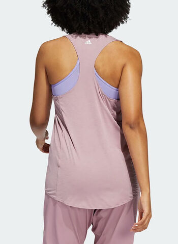 CANOTTA 3-STRIPES LOGO, PINK, small