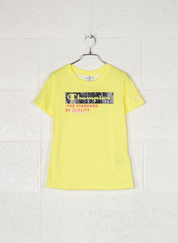 T-SHIRT GRAPHIC THE STANDARD, YF004YELLOW, large