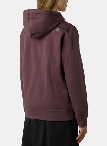 FELPA HOODIE DREW PEAK, BORDEAUX, small