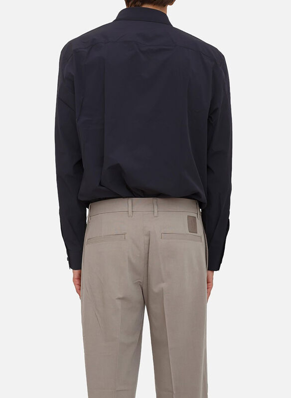 CAMICIA ESS MANICA LUNGA, UB101 NVY, medium